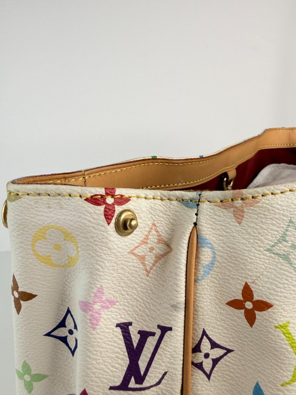 louis vuitton cabas piano handbag monogram multicolor - Picture 13 of 15